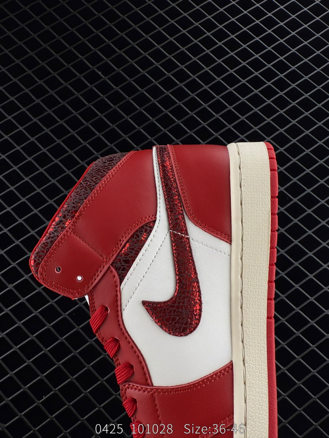 NIKE Air Jordan 1 Retro Mid”Reverse Black Toe“ TL BMXDAJ1